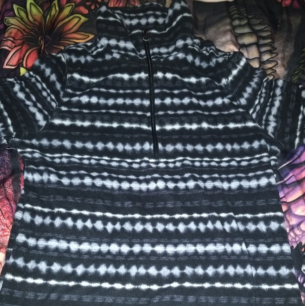 Half a zip up turtleneck